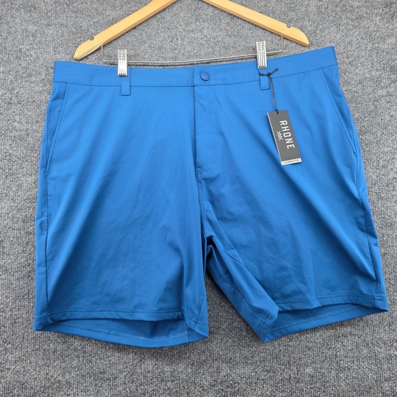 RHONE Other - Rhone Commuter Shorts Mens 40 Blue Flex-Knit 7‎ Inch Inseam Performance Golf NWT